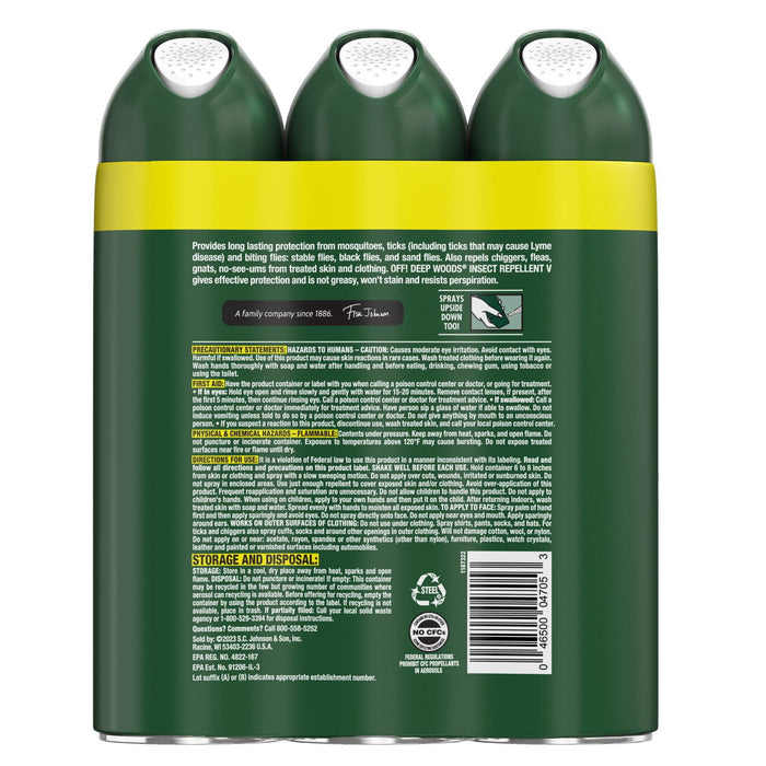 Mosquito Repellent in Kenya - OFF! Deep Woods Insect Spray, Pack of 3