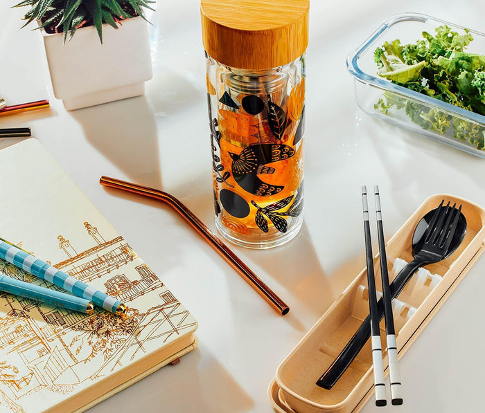 Mystical Myth Reusable Eco Travel flatware Set - lollygag