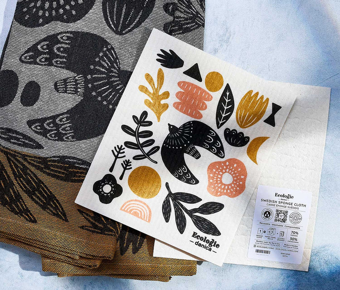 Jacquard Myth Kitchen Towel/Swedish Dishcloth Sets - Lollygag
