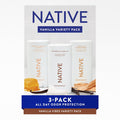 Native Aluminum Free Deodorant, 3 Pack (Choose Scent)