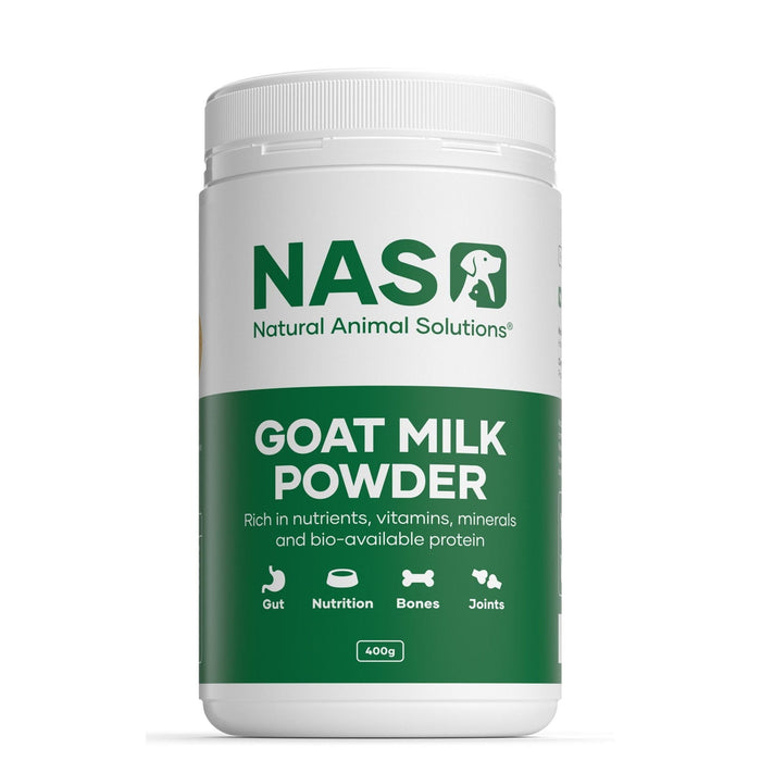Natural Animal Solutions Goat Milk Powder Supplement for Dogs and Cats 400g-Habitat Pet Supplies