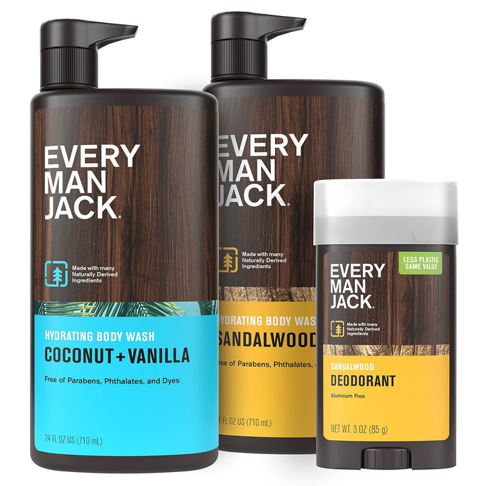 Natural Deodorant Kit in Kenya - Every Man Jack Sandalwood