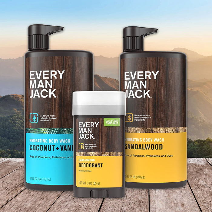 Natural Deodorant Kit in Kenya - Every Man Jack Sandalwood