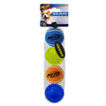 Nerf Squeaky Tennis Ball and LED Ball Dog Toy Pack Small*-Habitat Pet Supplies