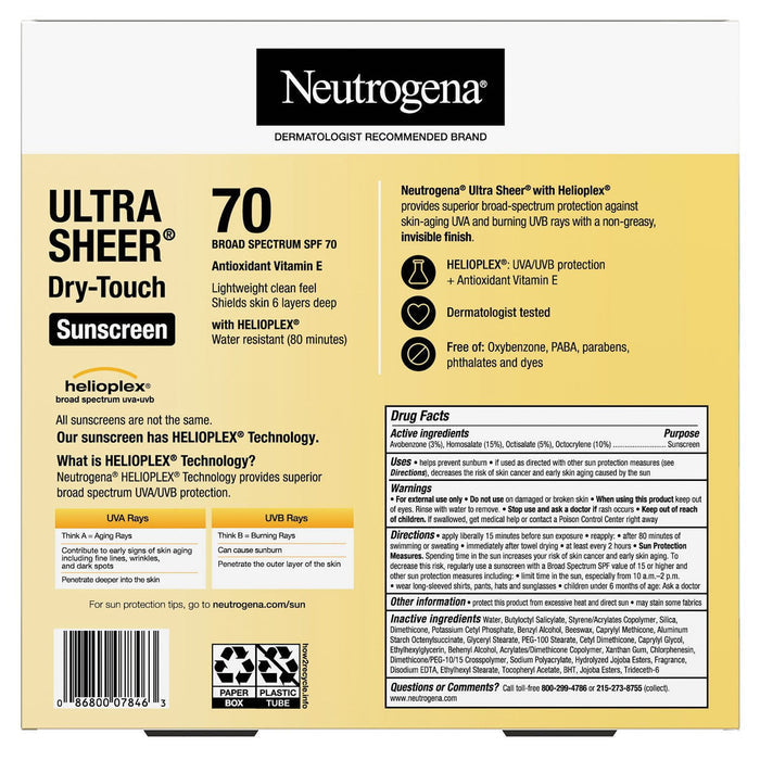 Neutrogena Clear Face Sunscreen in Kenya - Choose SPF
