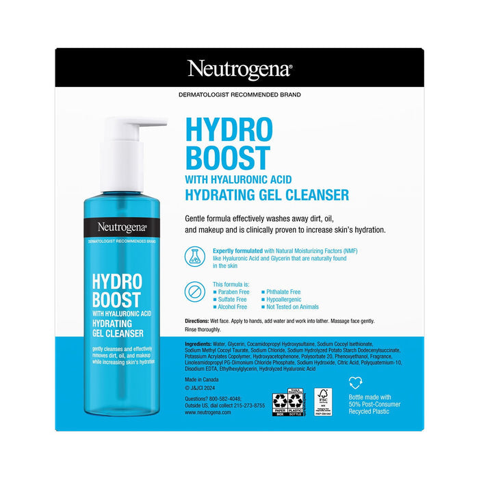 Neutrogena Hydro Boost Hydrating Facial Cleansing Gel