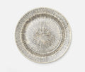 Blue Pheasant Nolan Black & Cream Broken Lines Dinner Plate - Lollygag