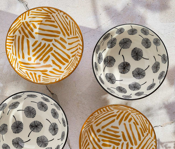 Ochre & Dandelion modern rice bowls set - lollygag
