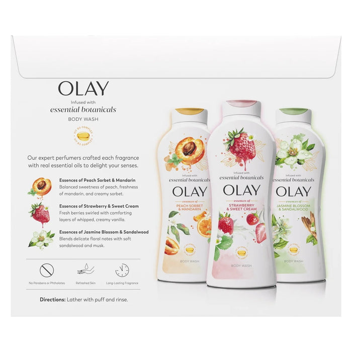 Olay Essentials Botanicals Body Wash