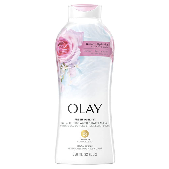 Olay Fresh Outlast Body Wash 3-Pack (Assorted)