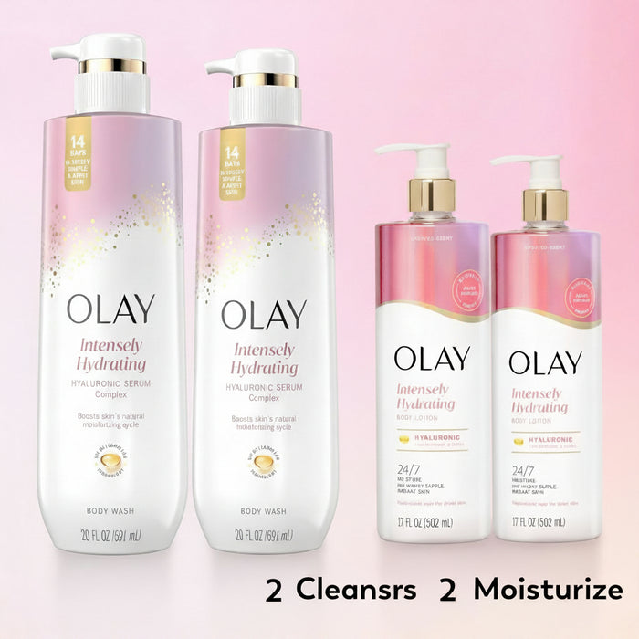 Olay Hyaluronic Acid Body Lotion (4-Pack)