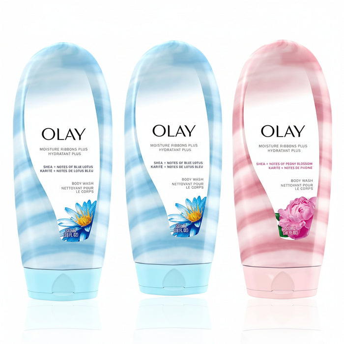 Olay Moisture Ribbons Plus Body Wash (3-Pack)