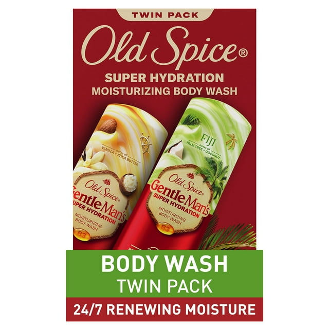 Old Spice Body Wash in Kenya - Gentle Man Super Hydration, 2 Pack