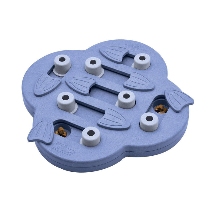 Outward Hound Nina Ottosson Hide n Slide Purple Puzzle Feeder Dog Toy-Habitat Pet Supplies