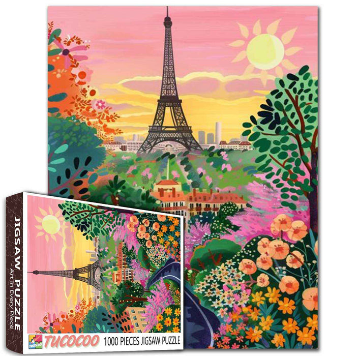 Paris in Bloom Jigsaw Puzzle