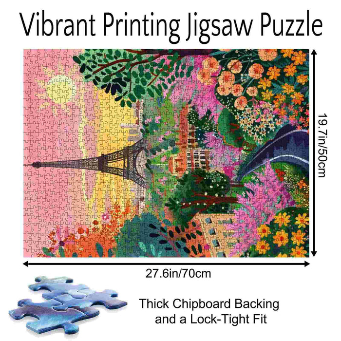 Paris in Bloom Jigsaw Puzzle