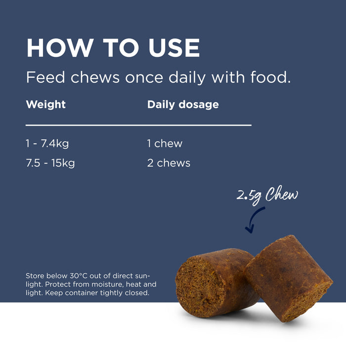 PAW by Blackmores Osteocare Joint Protect Small Chews for Dogs 75g