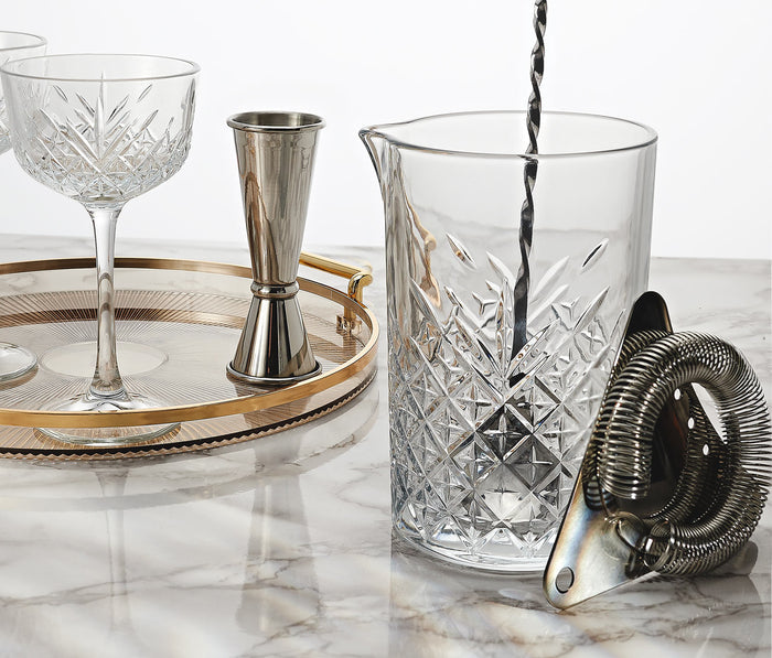Nick and Nora Glass and mixing glass bar set - lollygag