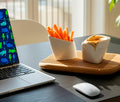 Pépette Porcelain Pomme Frites Snack Dish Set - Lollygag