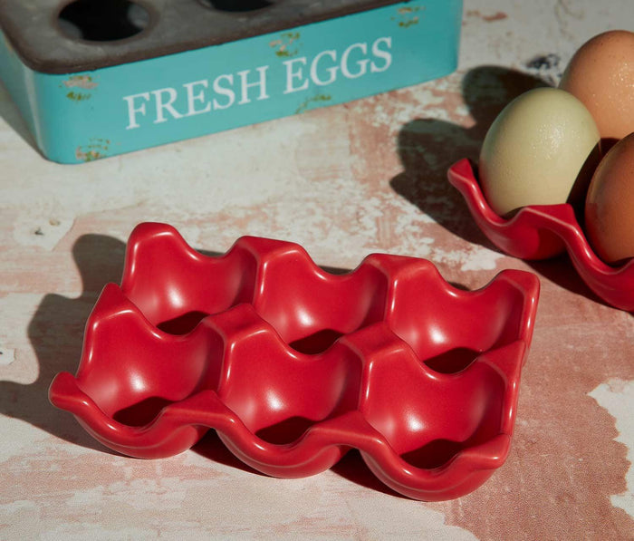 6 Cup Ceramic Egg Crate -  Lollygag