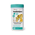 Petkin Toothwipes 40 Pack-Habitat Pet Supplies
