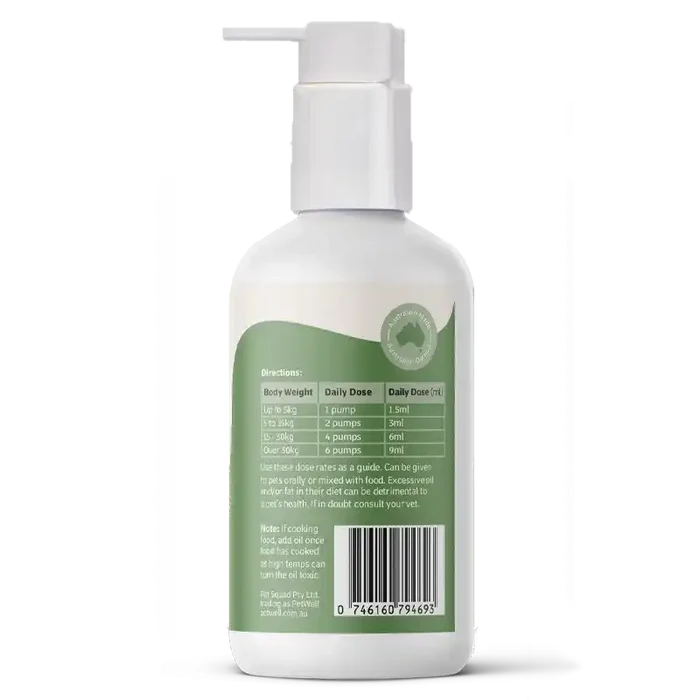 PetWell Hemp Seed Oil for Dogs and Cats 250ml