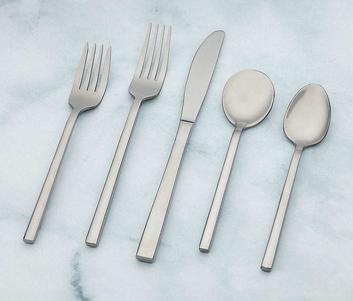 Phoenix Stainless Mirror Polished Silver Flatware Set