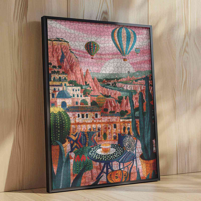 Pink Valley Escape Jigsaw Puzzle