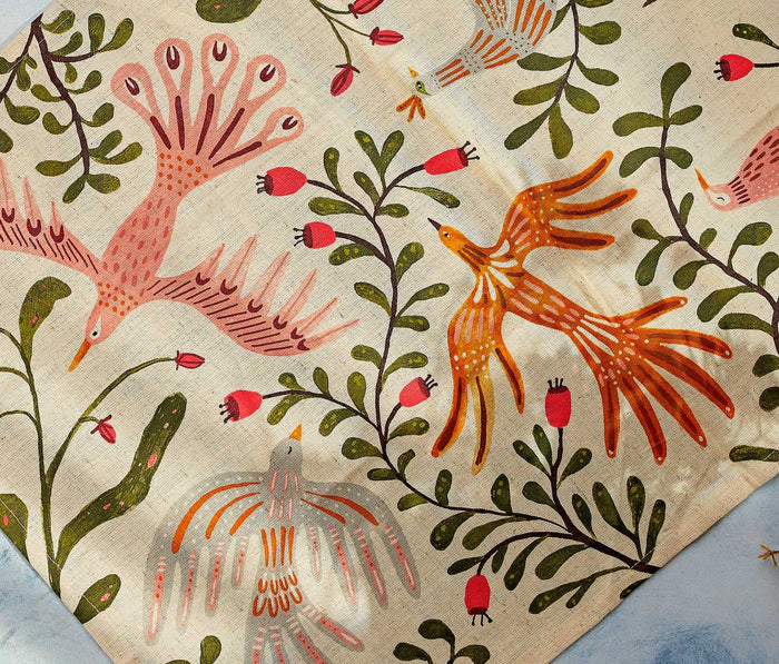 Birds Cotton Dishtowels - lollygag