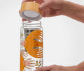soaring birds double glass infuser bottle - lollygag