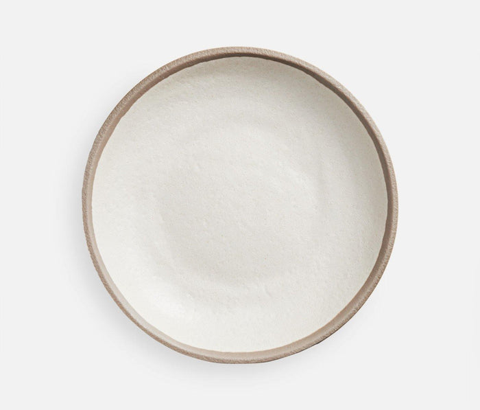 Qsquared Potter Stone Melaboo Dinner Plate