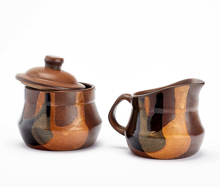 Robert Maxwell Abstract Cream and Sugar Set