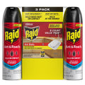 Raid Ant & Roach Aerosol, 2 Pack with Bait Trap