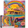 Rainbow Van Journey Jigsaw Puzzle