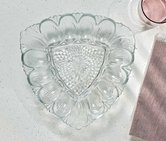 vintage Triangle Egg Dish Server - lollygag