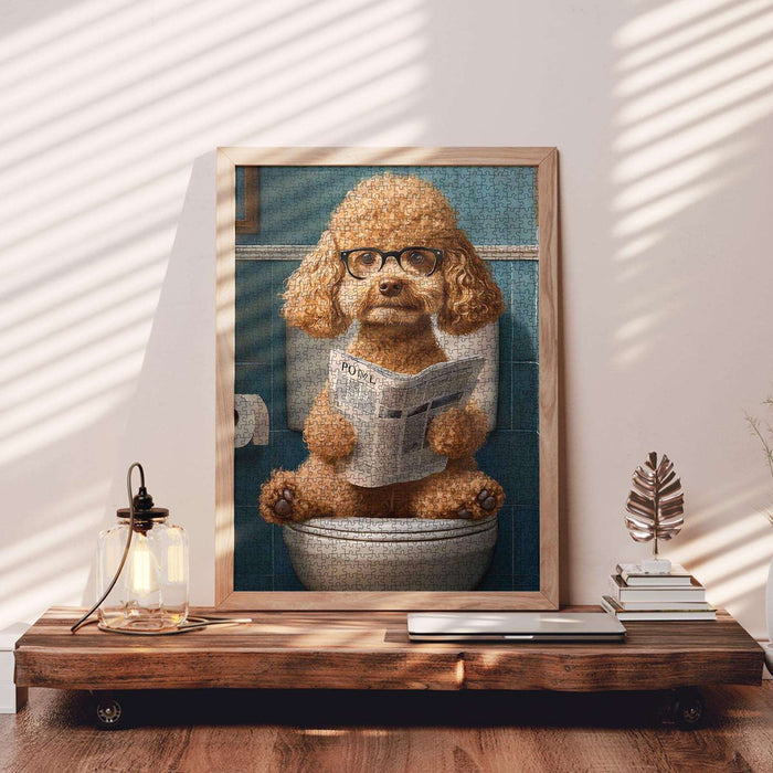 Reading Poodle Puzzle - Tucocoo