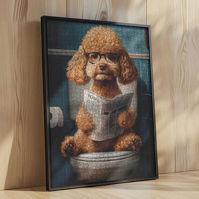 Reading Poodle Puzzle - Tucocoo