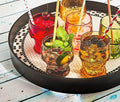 Sunset Vintage Retro Rainbow Georgian Glasses - Lollygag