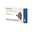 Revolution Flea Heartworm and Worming Treatment for Cats 2.6-7.5kg Blue 3 Pack-Habitat Pet Supplies