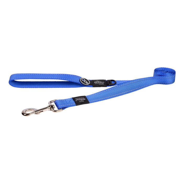 Rogz Classic Extra Large Dog Lead Blue-Habitat Pet Supplies