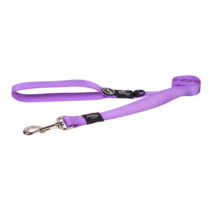 Rogz Classic Extra Large Dog Lead Purple-Habitat Pet Supplies