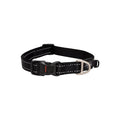 Rogz Classic Large Dog Collar Black-Habitat Pet Supplies