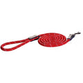 Rogz Classic Large Rope Dog Lead Red-Habitat Pet Supplies