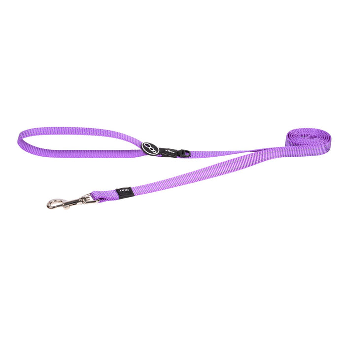 Rogz Classic Medium Dog Lead Purple-Habitat Pet Supplies