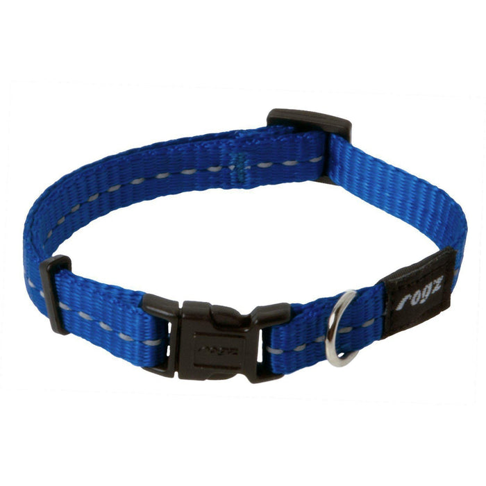 Rogz Classic Small Dog Collar Blue-Habitat Pet Supplies
