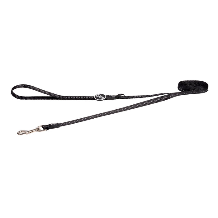 Rogz Classic Small Dog Lead Black-Habitat Pet Supplies