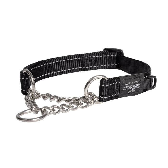 Rogz Control Large Dog Obedience Collar Black-Habitat Pet Supplies