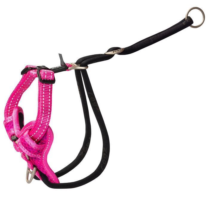 Rogz Control Stop Pull Dog Harness Pink Medium-Habitat Pet Supplies