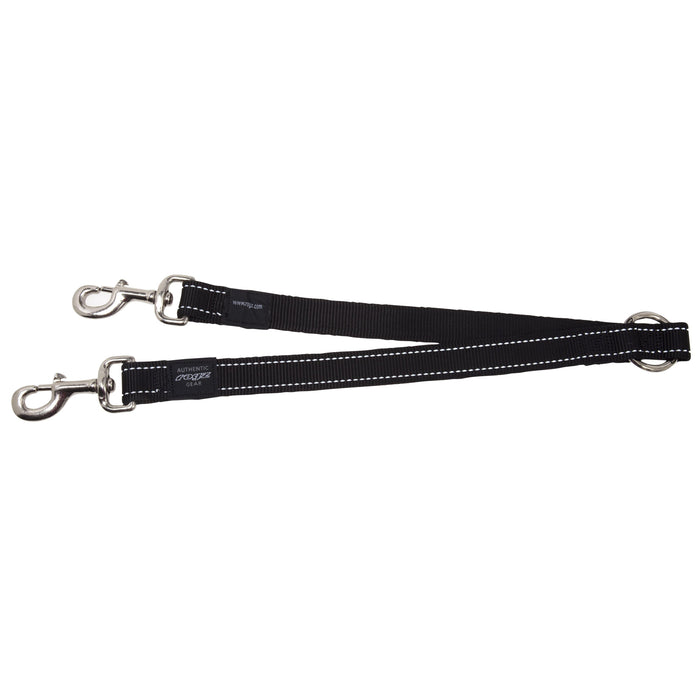 Rogz Specialty Extra Large Dog Lead Splitter Black-Habitat Pet Supplies
