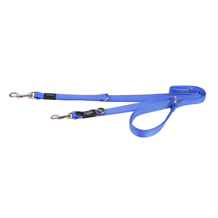 Rogz Specialty Large Dog Multi-Lead Blue-Habitat Pet Supplies